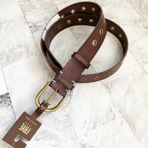 Frye Brown Leather Belt L